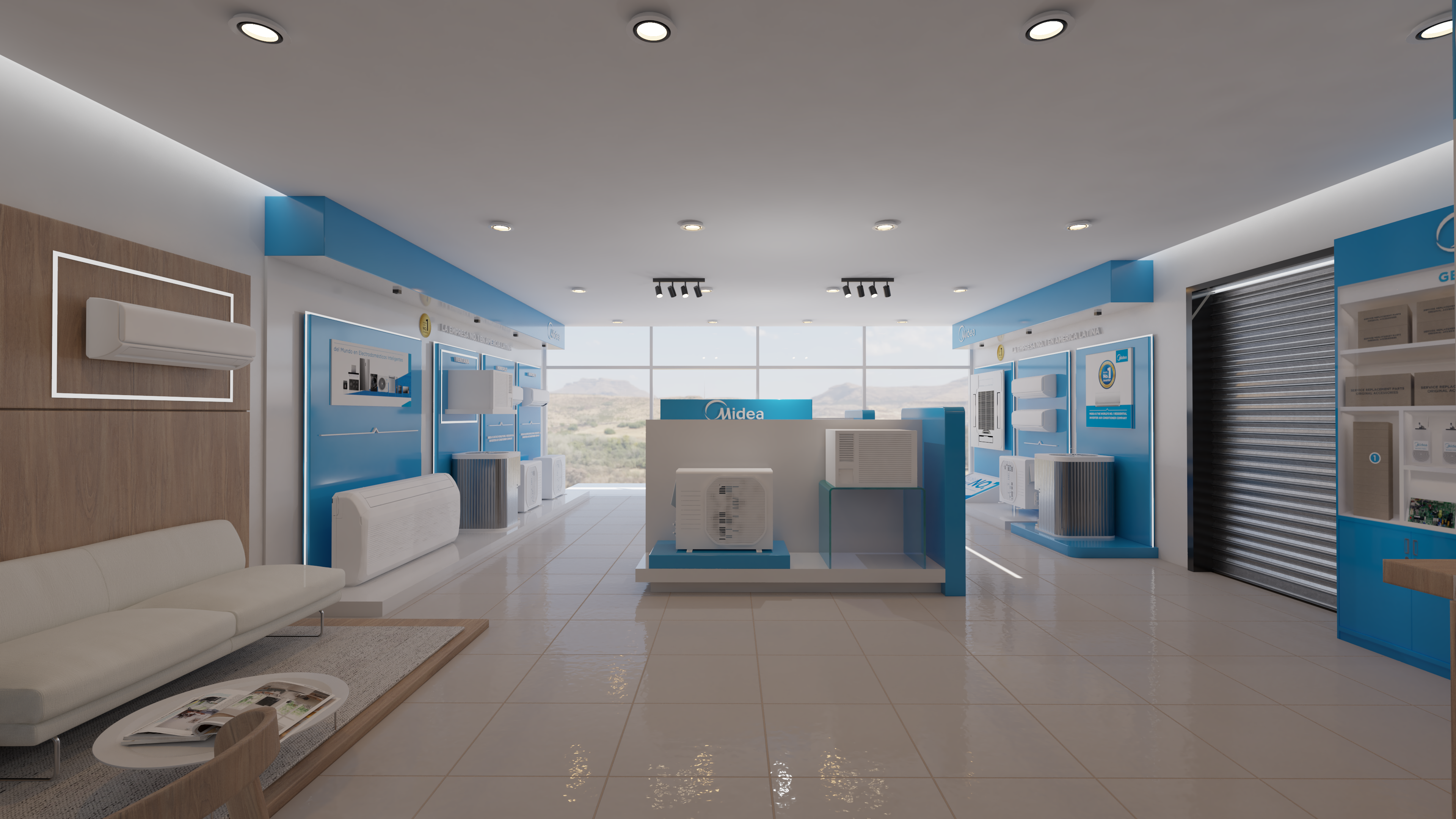 Interior comercial